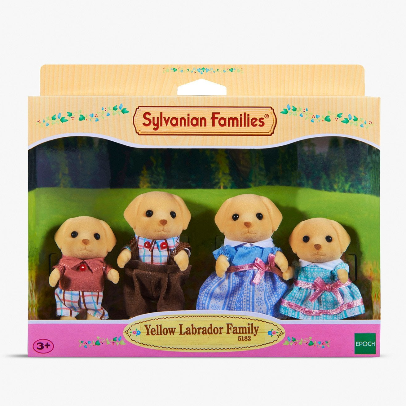 Sylvanian Families Yellow Labrador Family