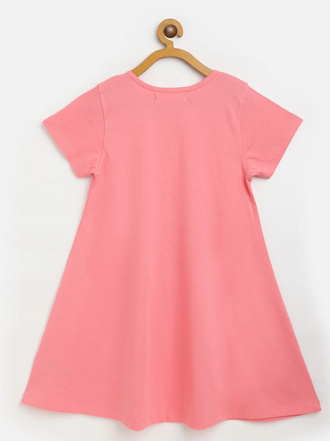 Girls Pink Flower Tent Dress