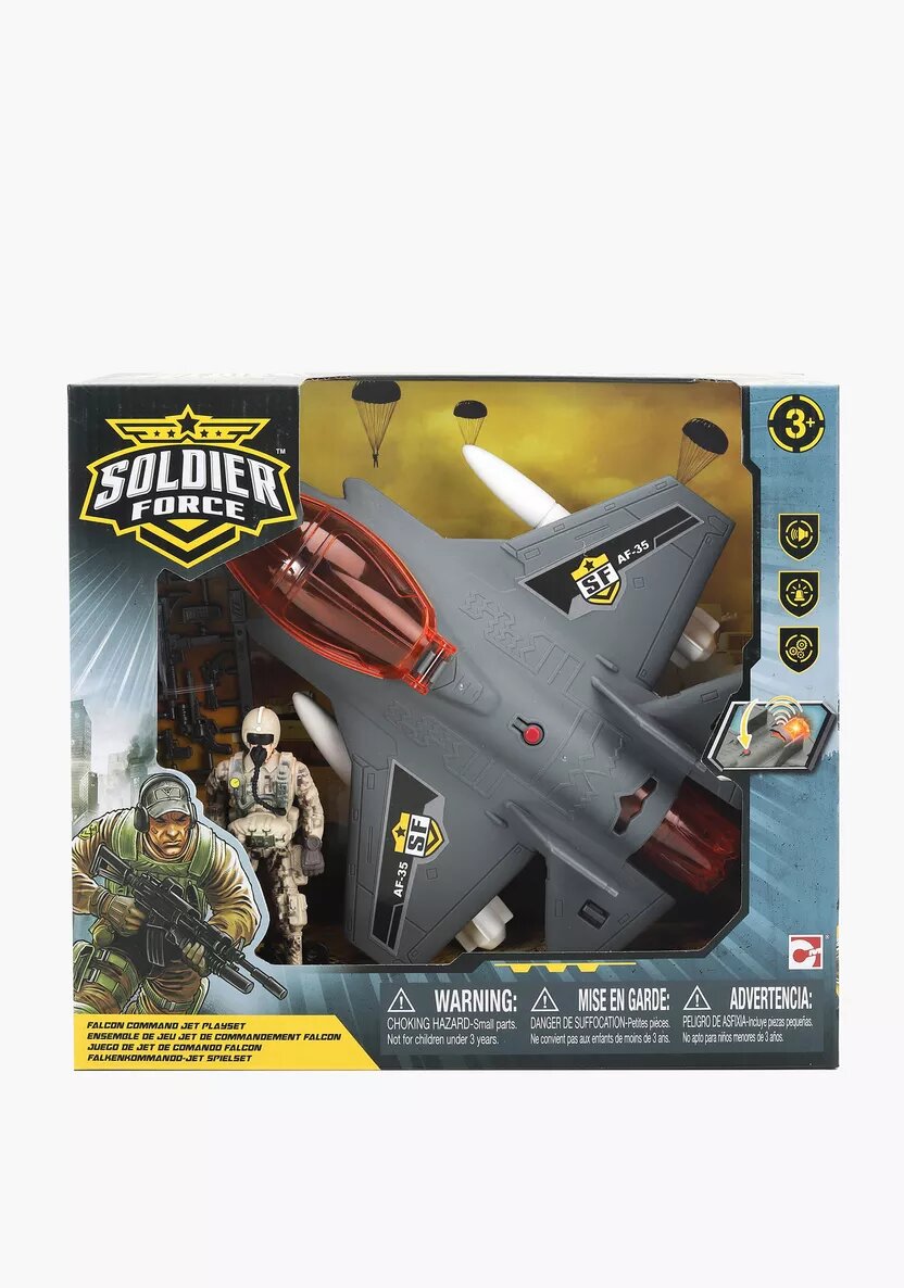 SOLDIER FORCE FALCON COMMAND JET PLAYSET