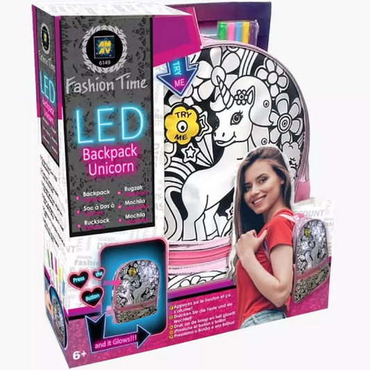 LED BACK PACK UNICORN