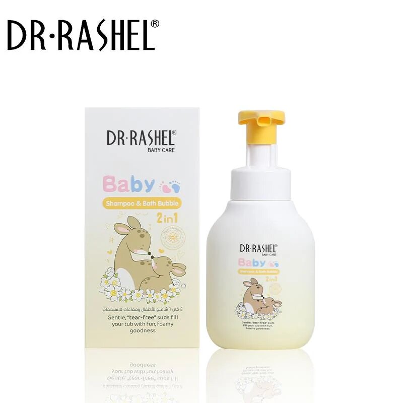 Baby 2in1 shampoo & bath bubble 350ml