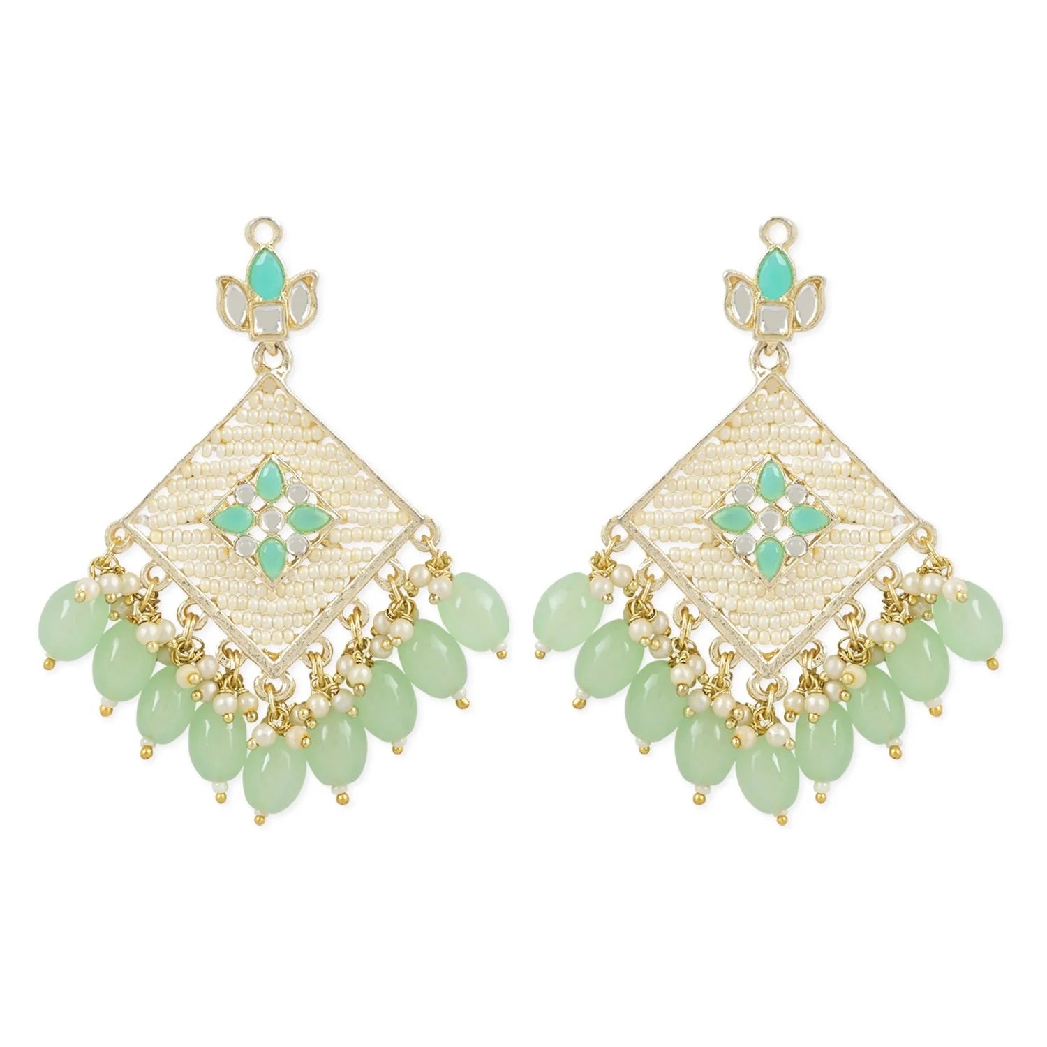 Mehar Mint Earrings