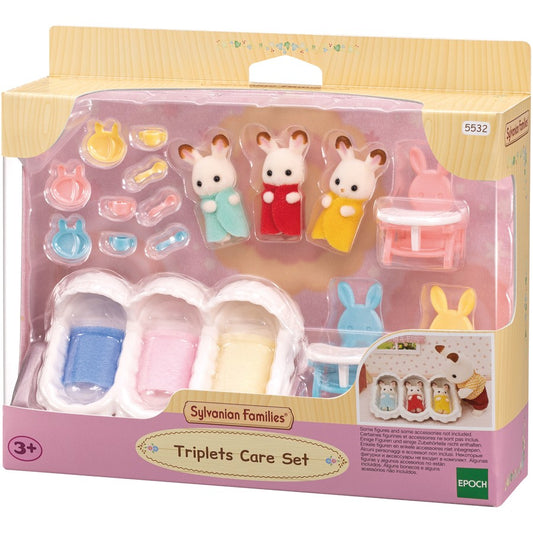 Sylvanian Families - Bunny Triplets Care Set