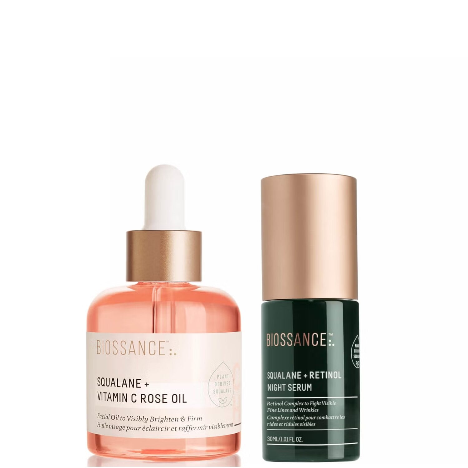 Biossance Day & Night Serum Duo