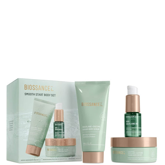 Biossance Smooth Start Body Set