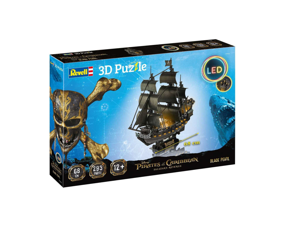 3D PUZZLE BLACK PEARL LED EDITION