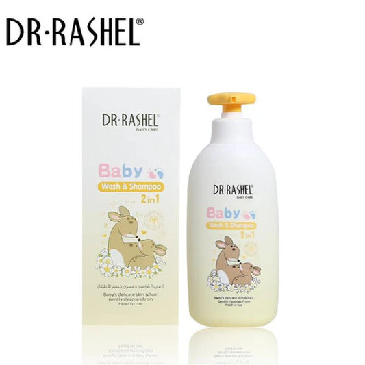 Baby 2in1 wash & shampoo 500ml