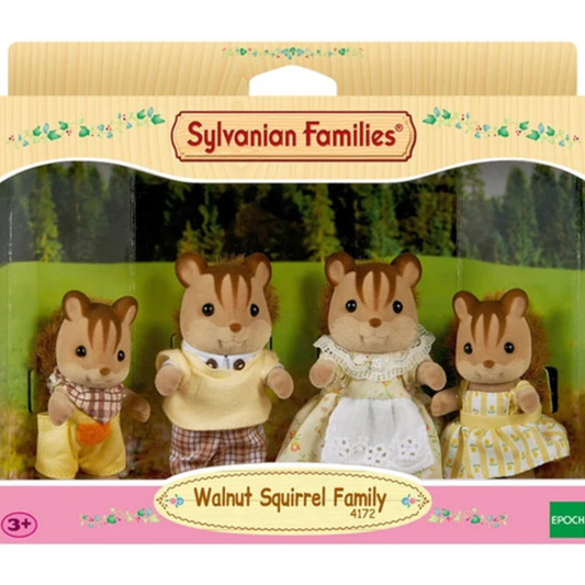 Sylvanian Families Walnut Squirrel Family