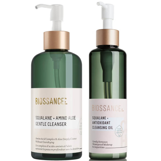 Biossance Double Cleanse Duo