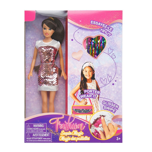 SEQUIN MAGIC DOLL 29CM