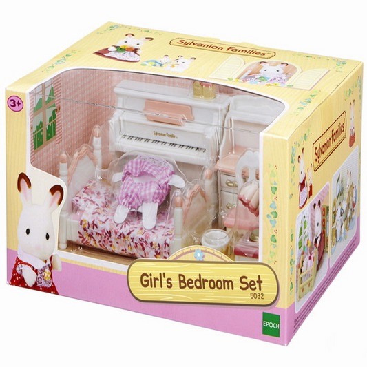 Sylvanian Families Girl's Bedroom Set