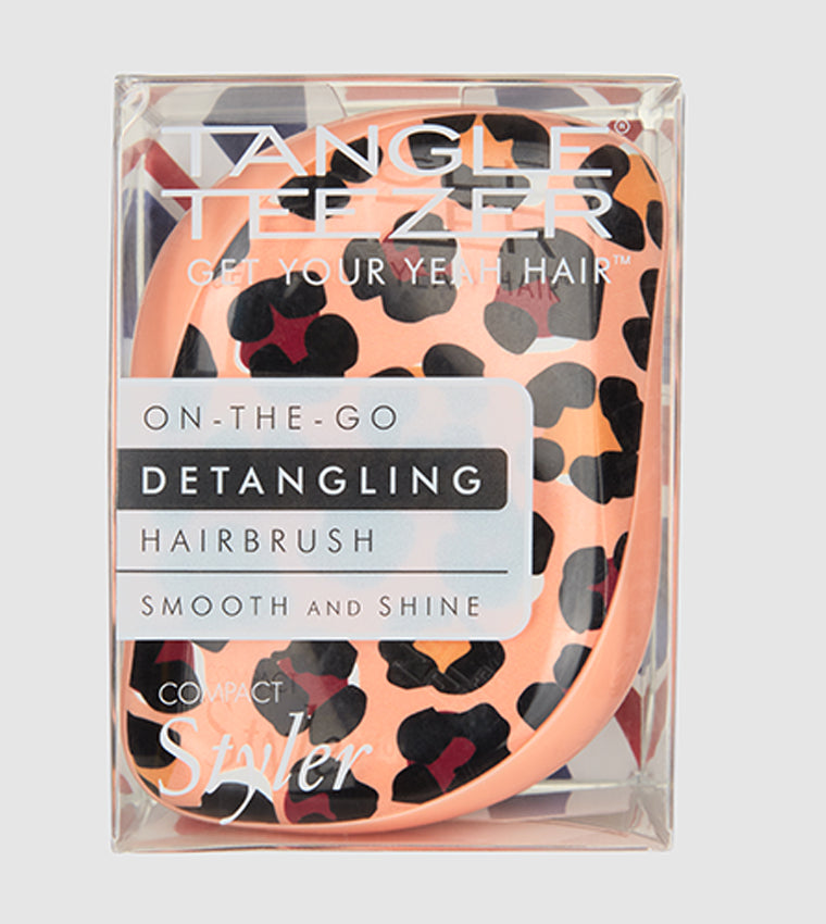 Compact Styler - Apricot Leopard Print