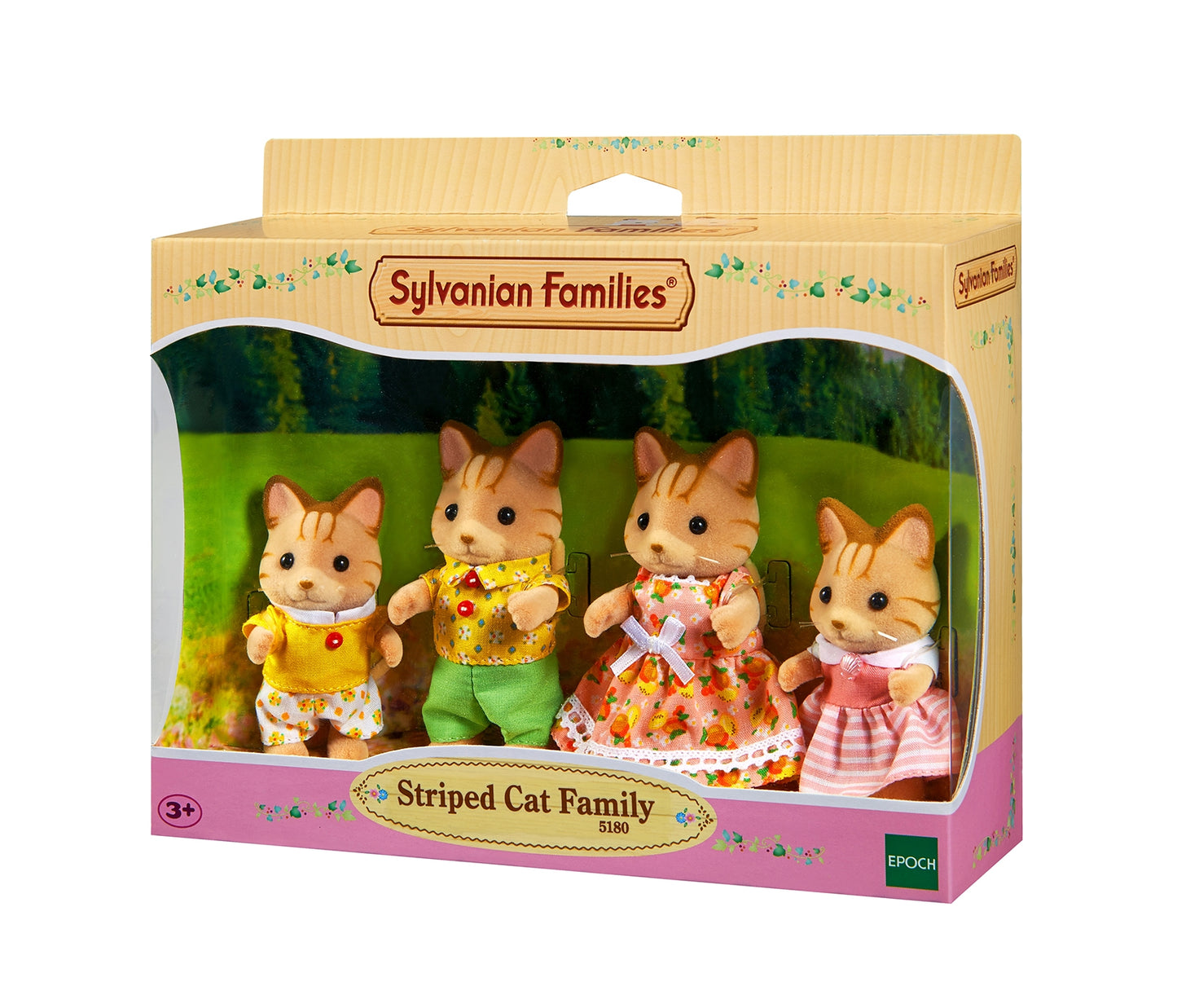 Sylvanian Families Tuxedo Cat Family