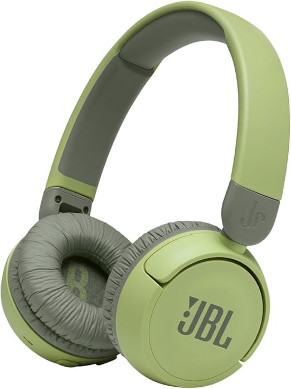 JBL JR310BT Ultra Portable Kids Wireless On-Ear Headphones with Safe Sound, Built-In Mic, 30 Hours Battery, Soft Padded Headband and Ear Cushion - Green,