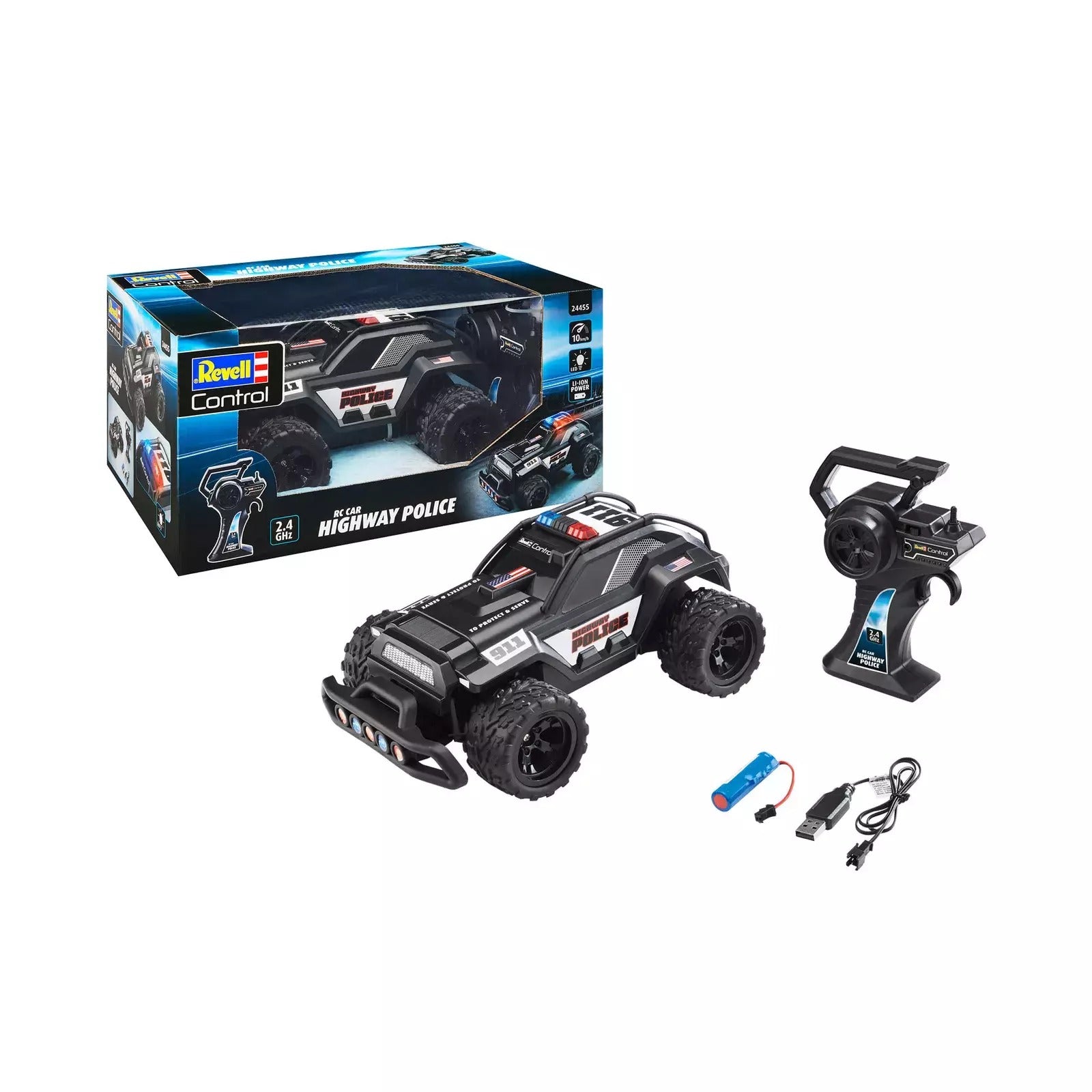 RC CAR HIGHWAY POLICE