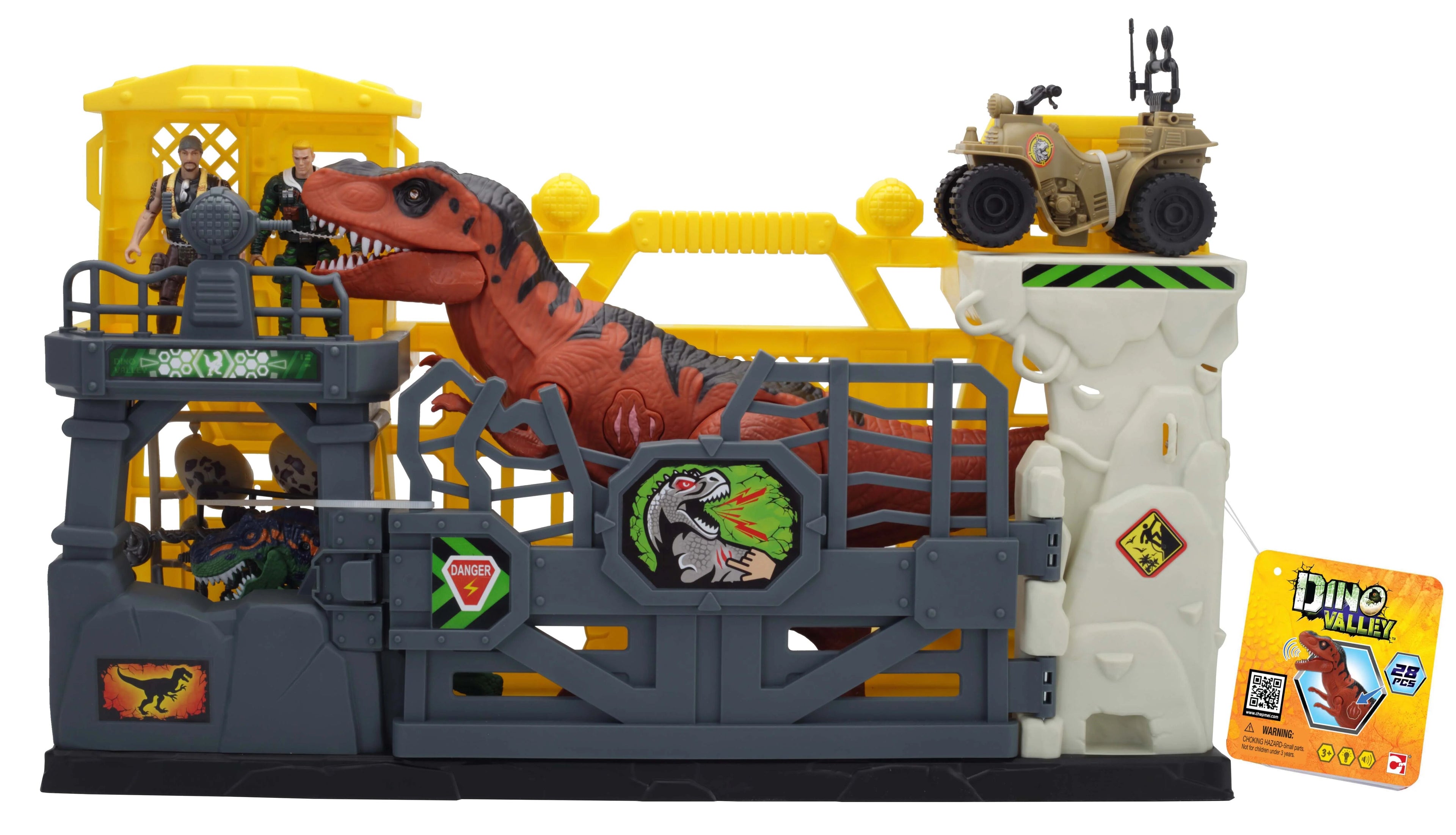 DINO VALLEY L&S DINO LAB BREAKOUT PLAYSET