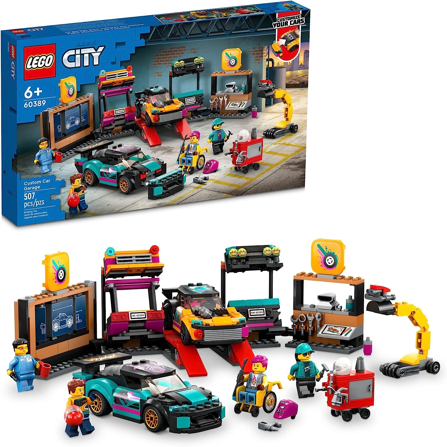 LEGO 60389 Custom Cars Garage