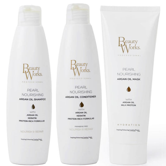 Beauty Works Pearl Nourishing Smoothing Trio