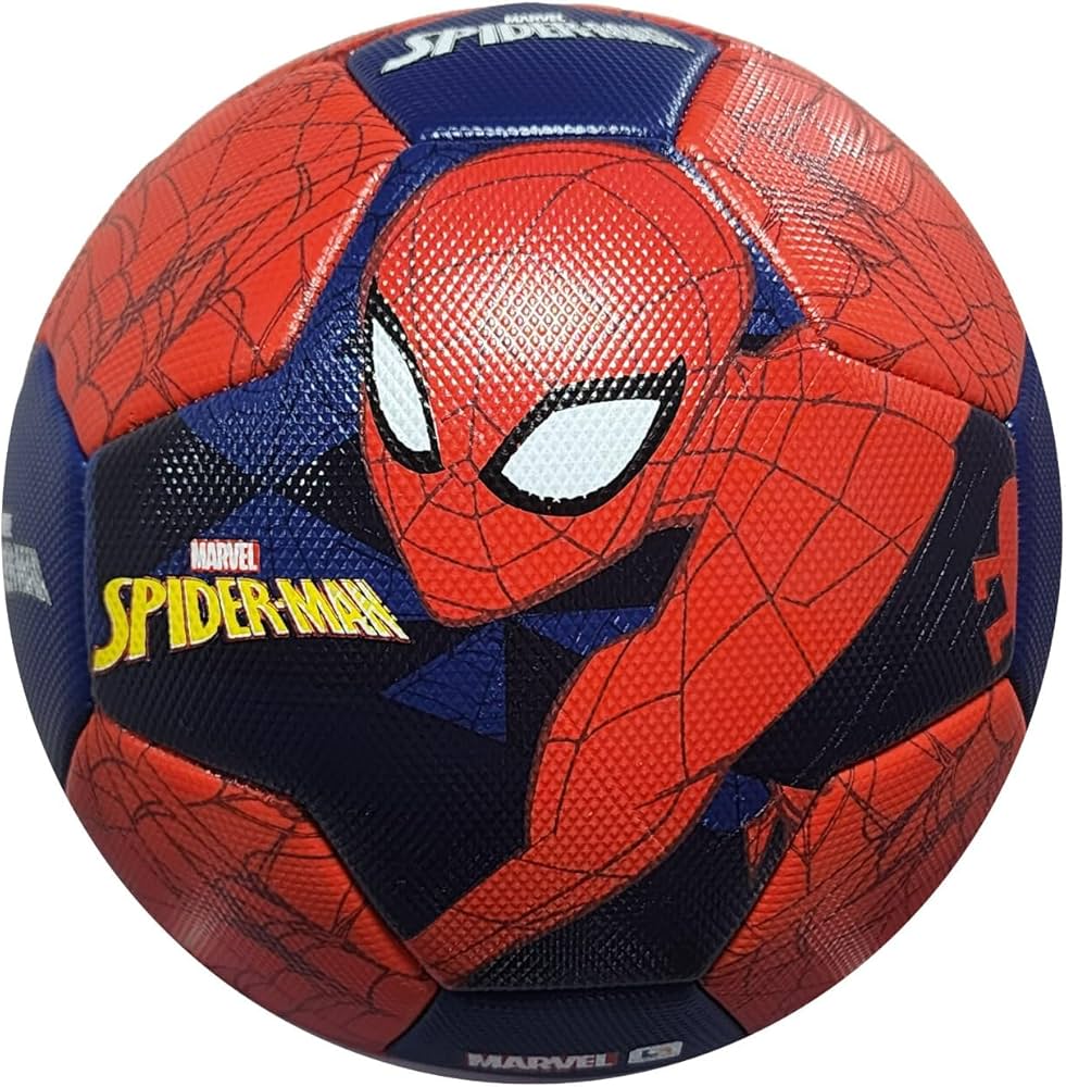 MARVEL SPIDERMAN RED AND BLUE FOOTBALL