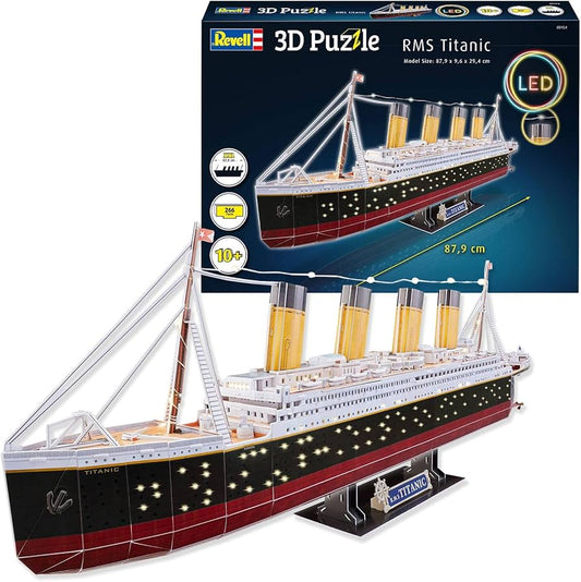 3D PUZZLE RMS TITANIC LED EDITION