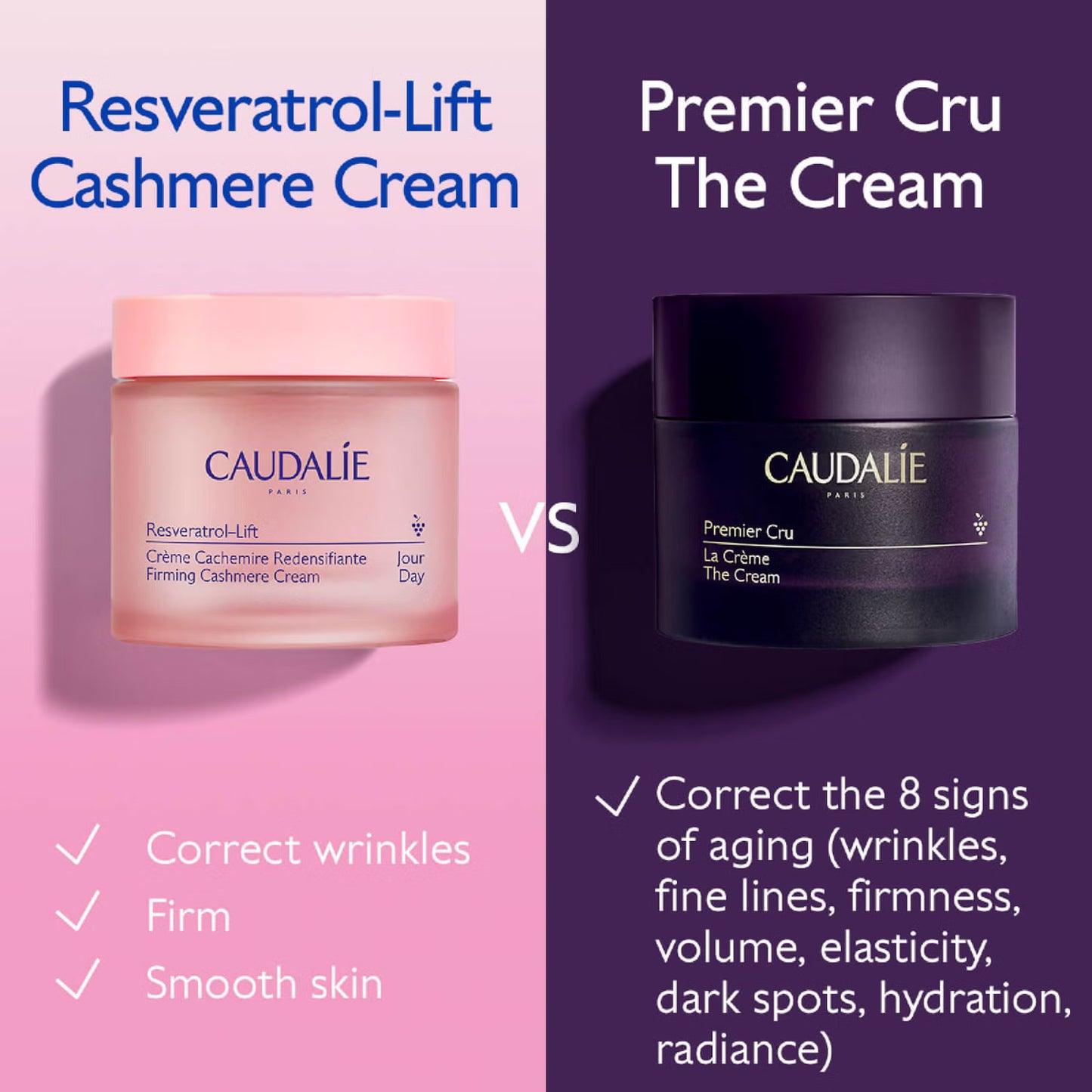 Caudalie Resveratrol-Lift Firming Cashmere Cream 50ml