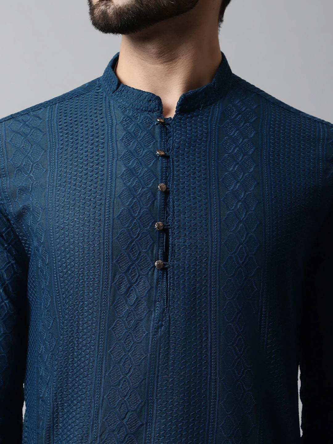 Men'S Embroiderd Kurtas