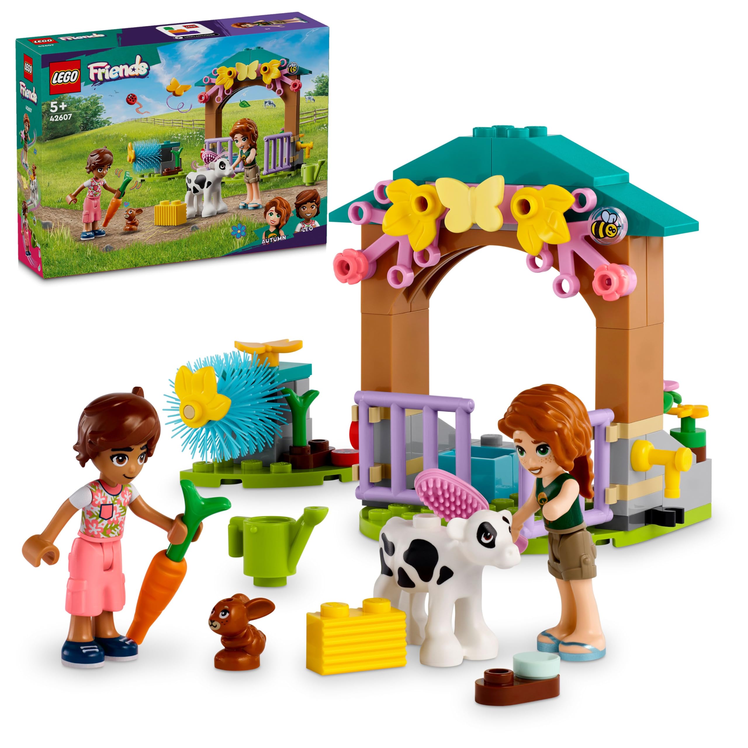 LEGO 42607 Friends Autumn's Baby Cow Shed