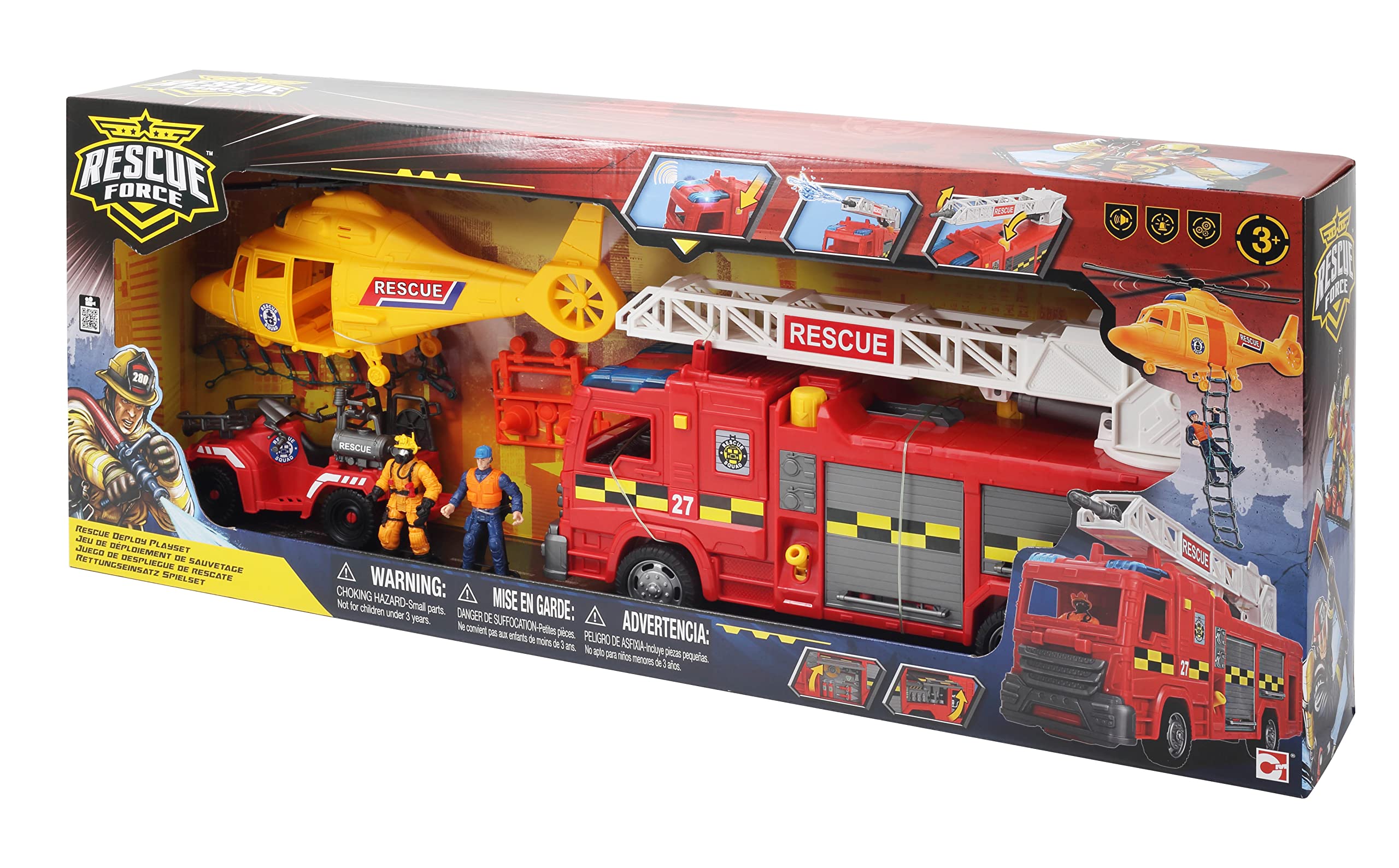 RESCUE FORCE RESCUE DEPLOY PLAYSET