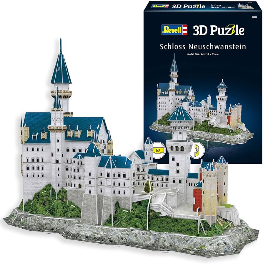 3D PUZZLE NEUSCHWNSTEIN CASTLE