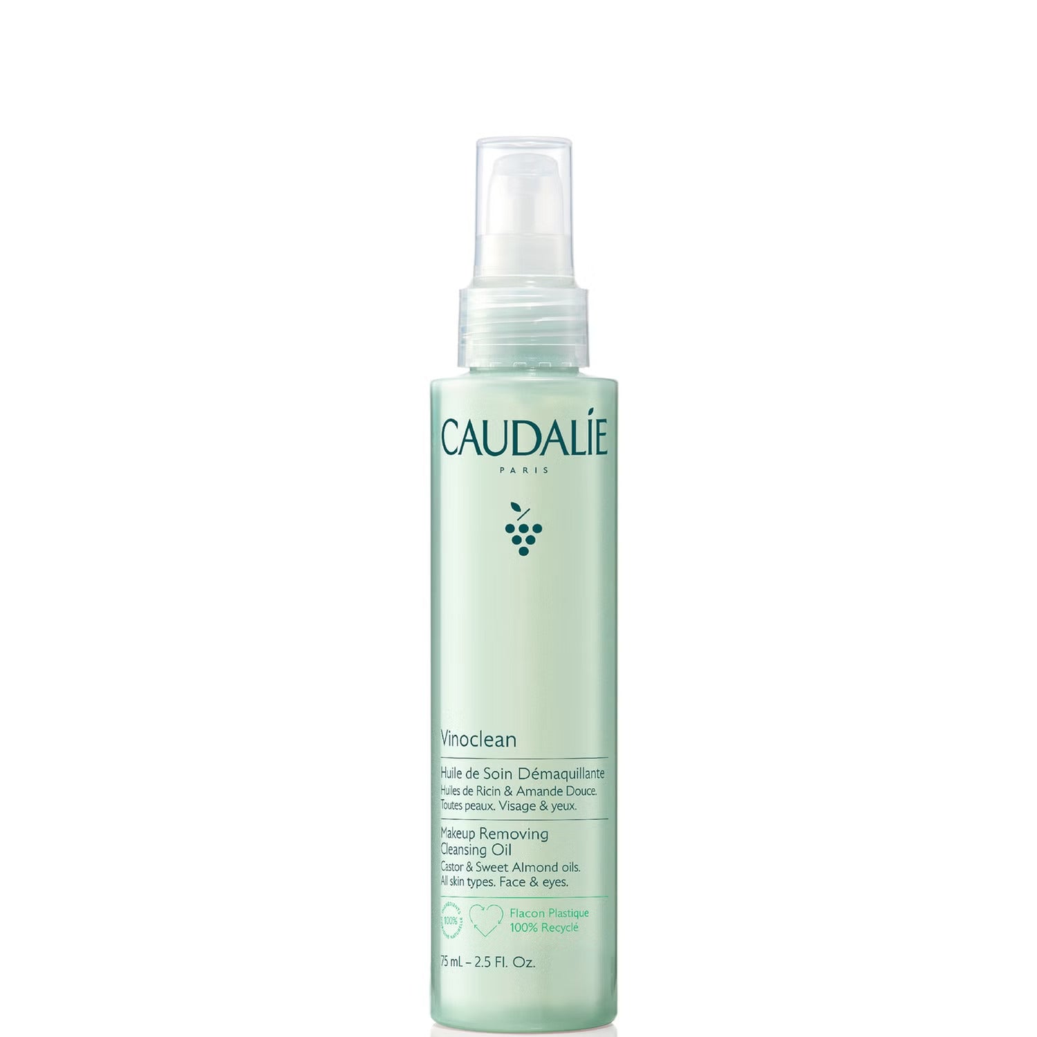 Caudalie Vinoclean Makeup Removing Cleansing Oil 75ml