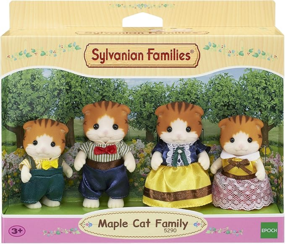 Sylvanian Families - Maple Cat Family