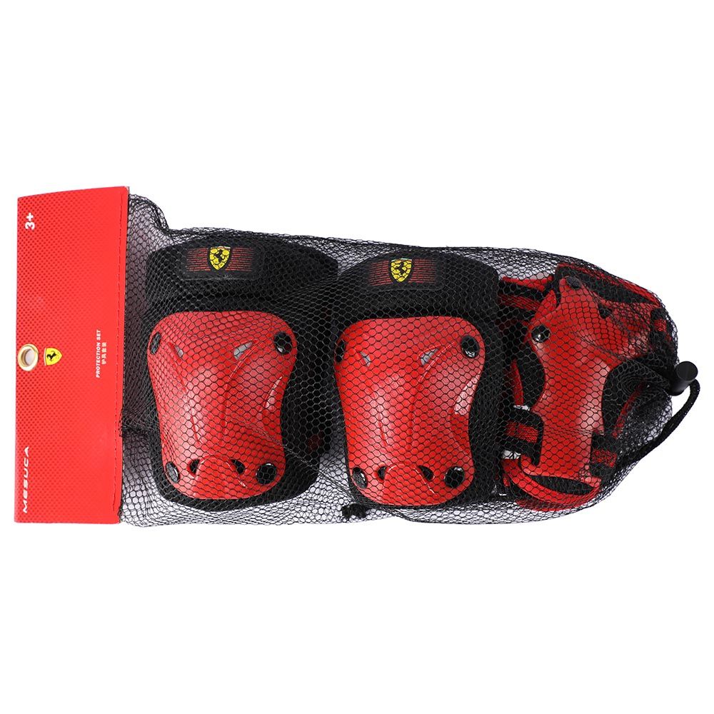 FERRARI SKATE PROTECTOR SET XS RED