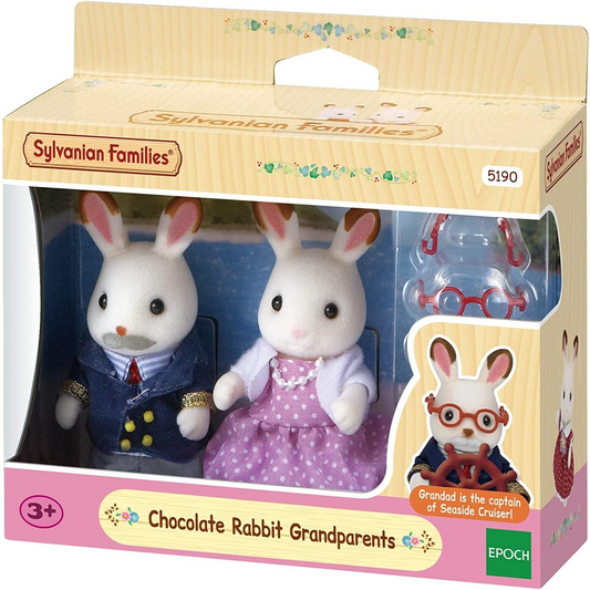 Sylvanian Families Chocolate Rabbit Grandparents