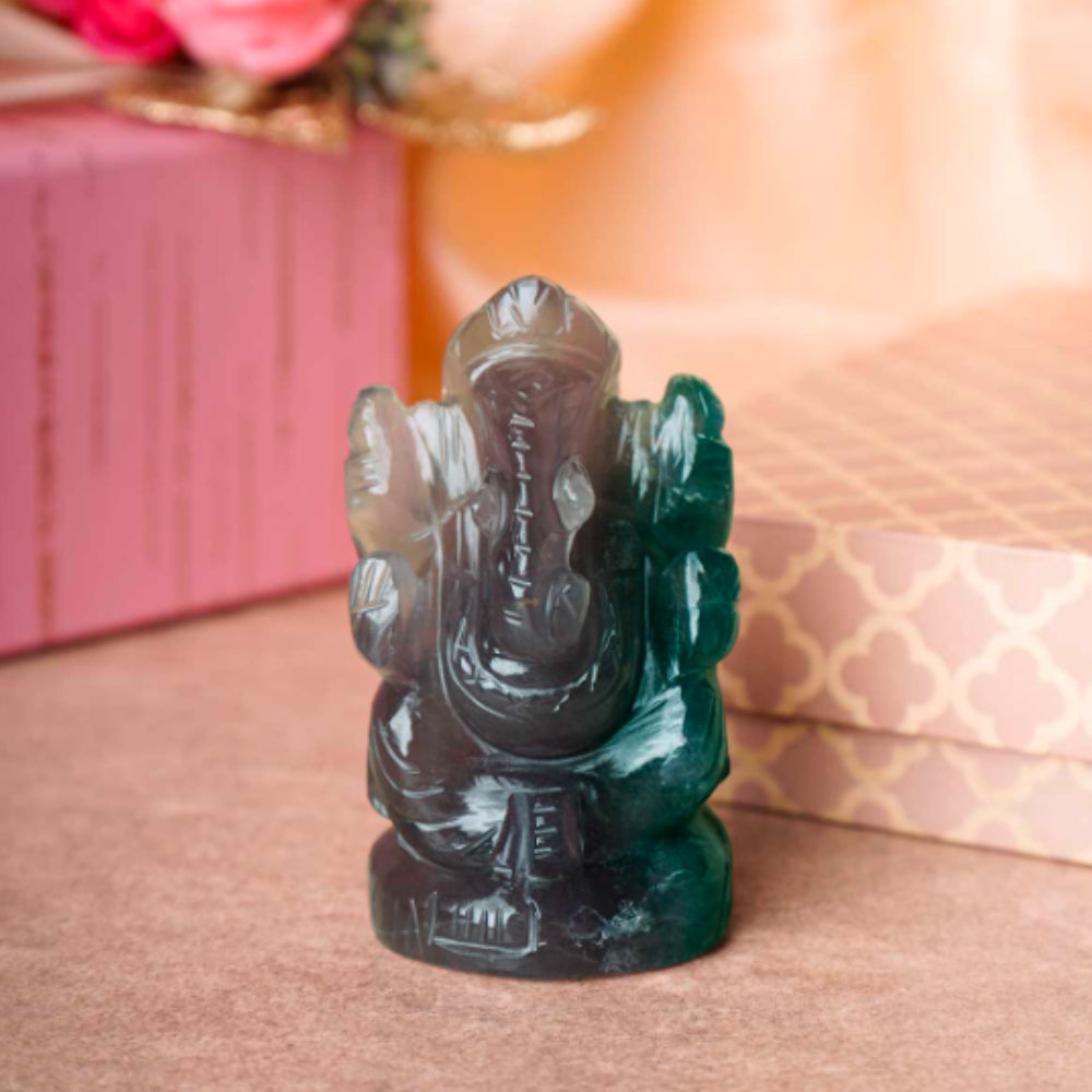 Multi Fluorite Lord Ganesh