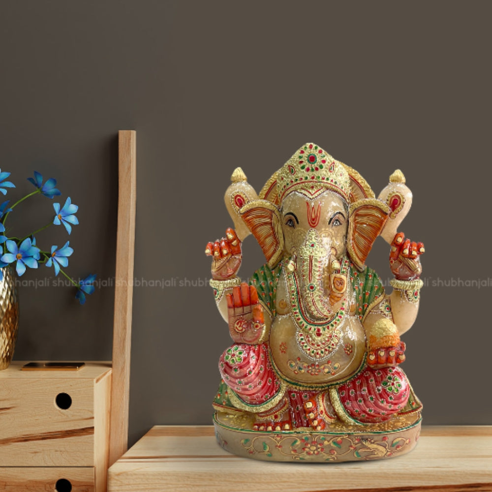 Yellow Aventurine Ganesha For New Beginings