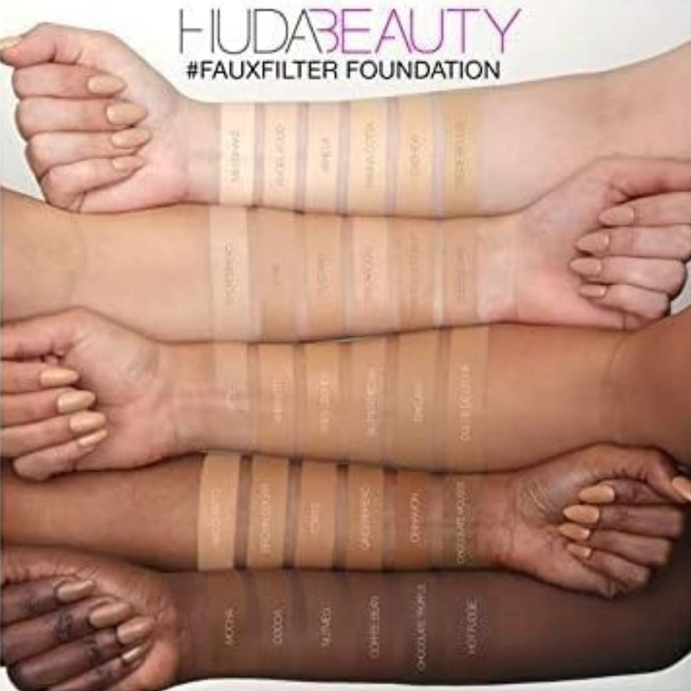 HUDABEAUTY #FauxFilter Foundation - Amaretti 310G Gold