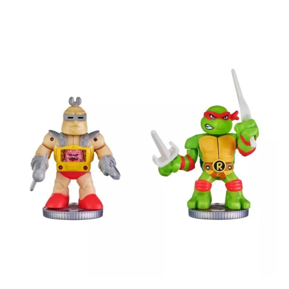 Akedo Teenage Mutant Ninja Turtles Raphael vs Kraang Mini Figure Set