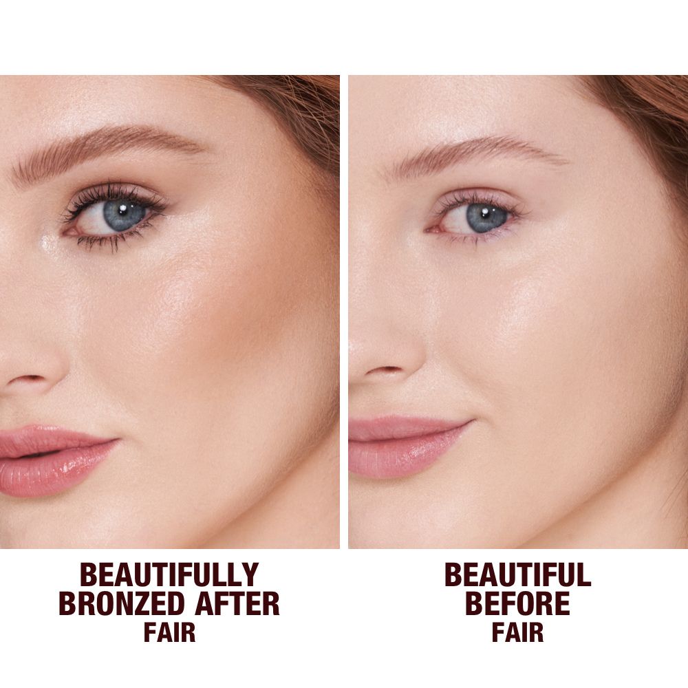 CHARLOTTE’S BEAUTIFUL SKIN SUN-KISSED GLOW BRONZER 1 FAIR