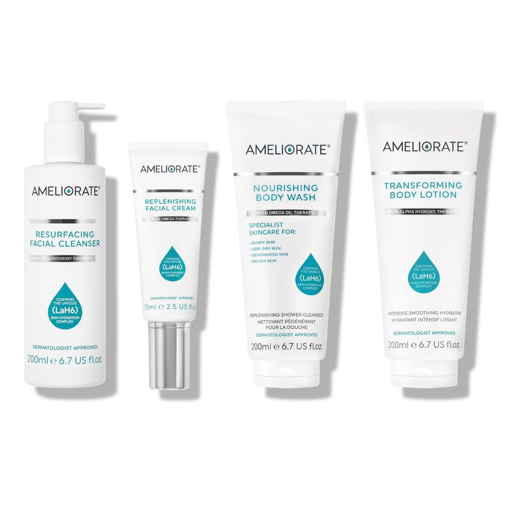 AMELIORATE Face & Body Dry Skin Bundle