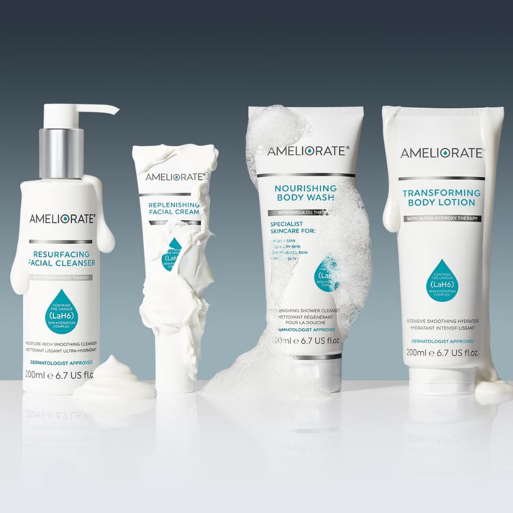 AMELIORATE Face & Body Dry Skin Bundle