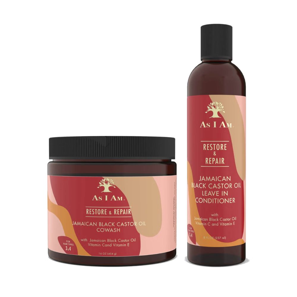 As I Am Jamaican Black Castor Oil - The Detangling Mix Bundle