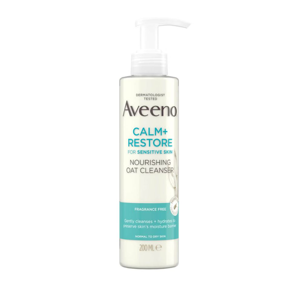 Aveeno Face Calm and Restore Night Nourish Routine