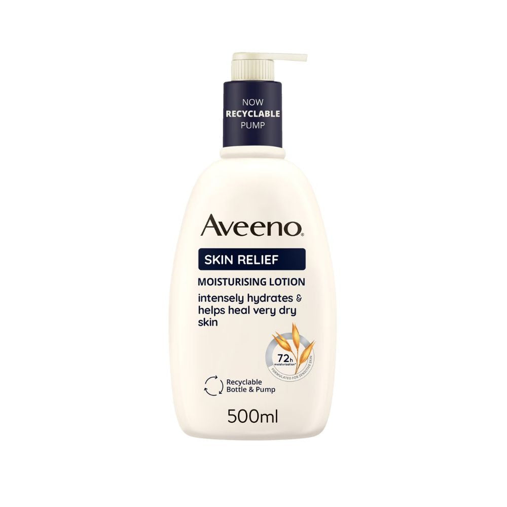 Aveeno Skin Relief Wash and Lotion Duo for Very Dry Skin 1L Mega Bundle