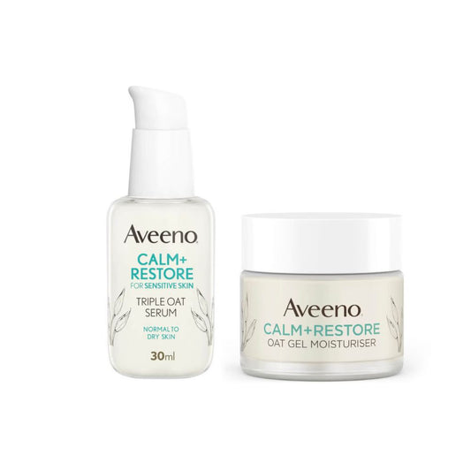 Aveeno Face Calm and Restore 24hr Hydration Duo