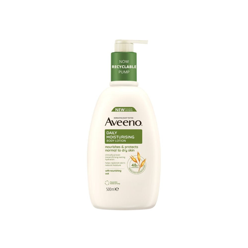 Aveeno Daily Moisturising Lotion Duo for Instant Hydration 1L Mega Bundle