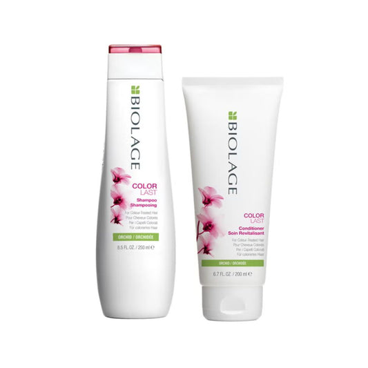 Biolage ColorLast Colour Protecting Shampoo (250ml) and Conditioner (200ml) Duo Set for Coloured Hair