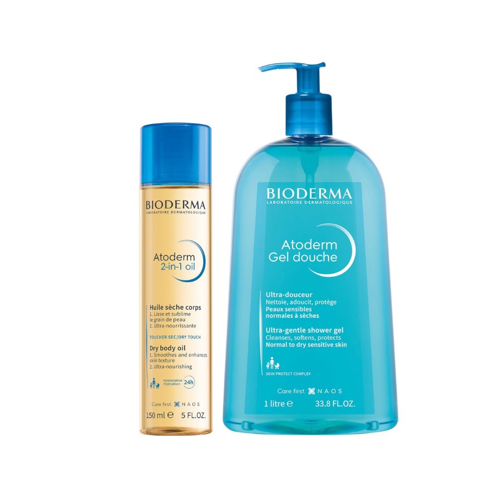 Bioderma Atoderm Glowing Skin Bundle