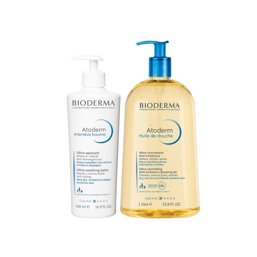 Bioderma Atoderm Eczema Skin Family Bundle