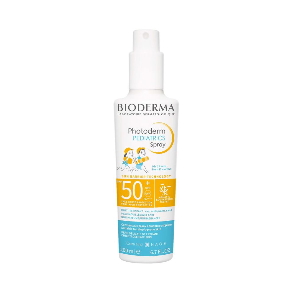 Bioderma Photoderm Pediatrics Spray SPF 50+ Multi-Resistant Non-Greasy Sunscreen for Children Over 12 Months 200ml