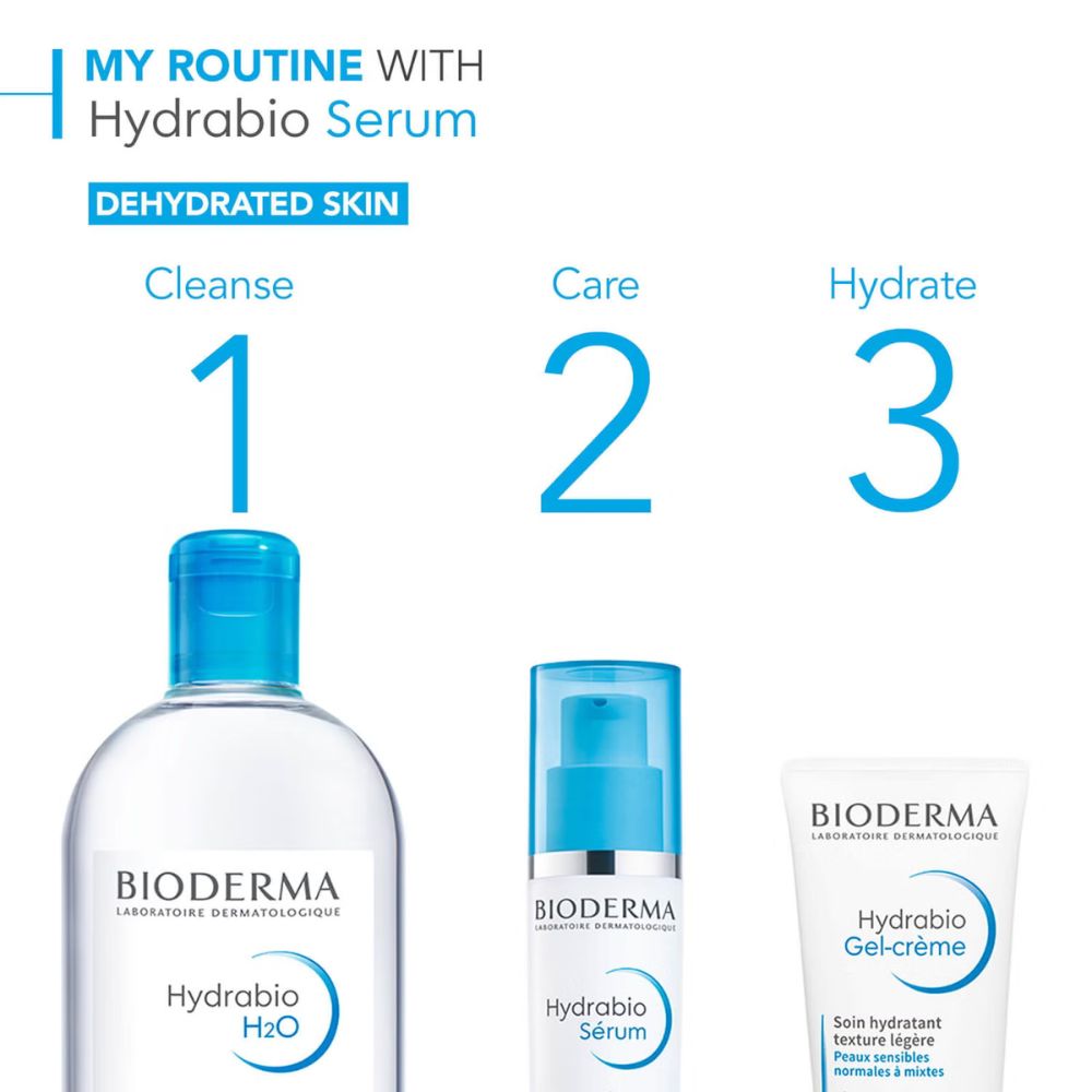 Bioderma Hydrabio Moisturising Serum Dehydrated Skin 40ml